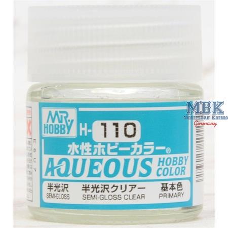 Aqueous Color Acrylic Paint Semi-Gloss Clear