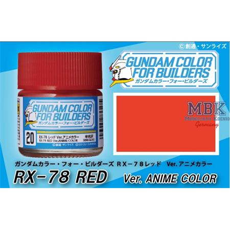 Gundam Color (10ml) RX-78 Red