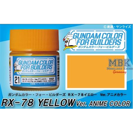 Gundam Color (10ml) RX-78 Yellow