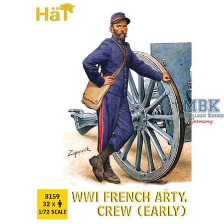 WWI French Artillery Crew (early Uniform)