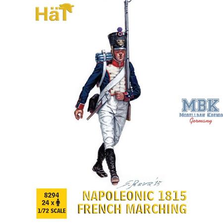 1815 French Infantry Marching