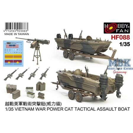 Vietnam War Power Cat Tactical Assault Boat