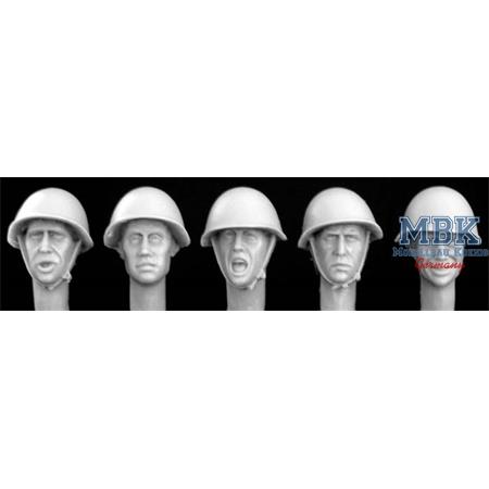 5 Heads Soviet WW2 Helmet