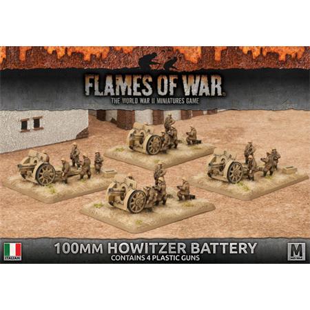 Flames Of War: Italian 100mm Howitzer Battery