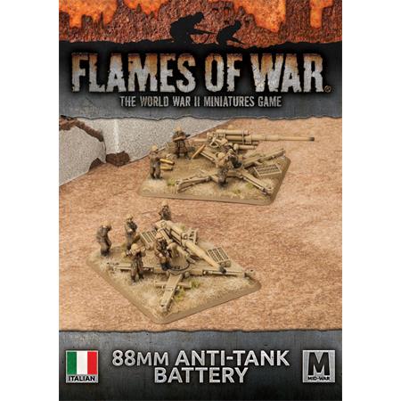Flames Of War: Italian 88mm Anti-Tank Battery