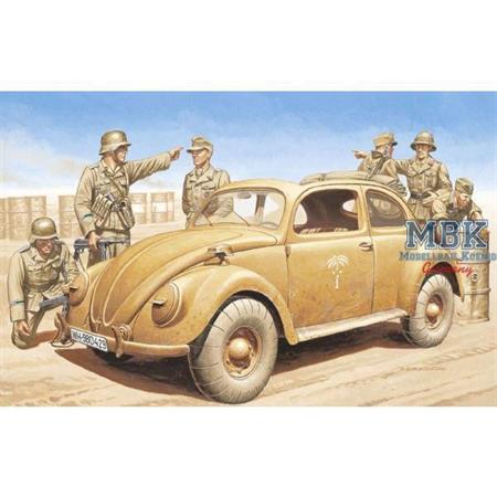 VW Typ 87 with Afrikakorps Soldiers