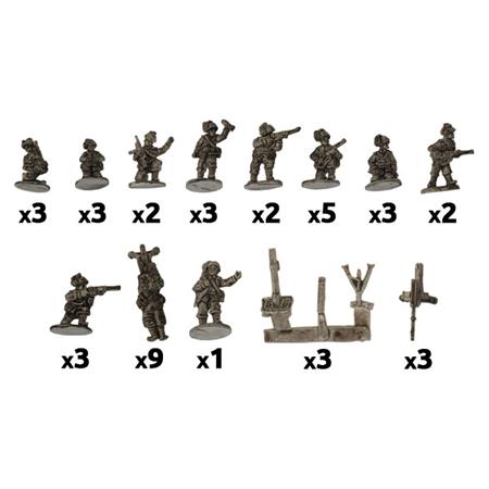 Flames Of War: Bersaglieri MG + Mortar Platoon