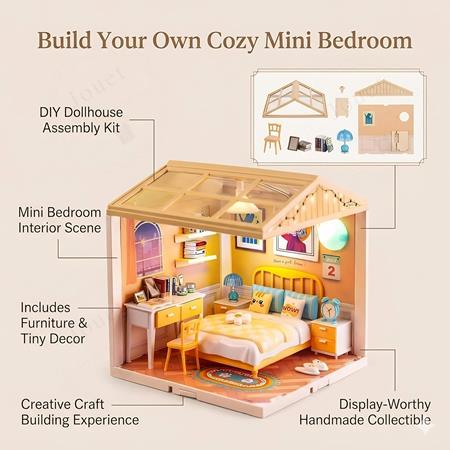 DIY Mini World - Mini Bedroom