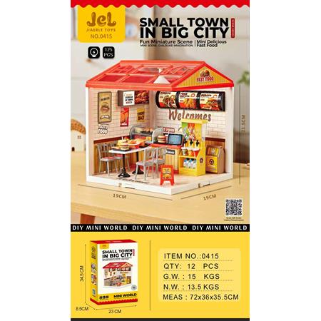 DIY Mini World  - Mini Delicious Fast Food
