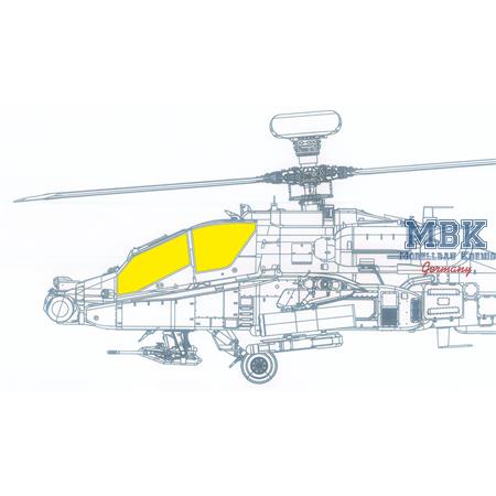 Boeing AH-64 D/E TFace 1/35 Masking Tape