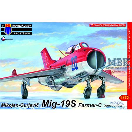 Mikoyan MiG-19S 'Aerobatic Schemes'