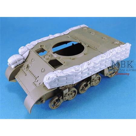 US Light Tank M5 / M8 Side Hull Sandbag Armor set