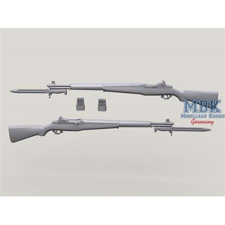M1 Garand w/fixed Bayonet set