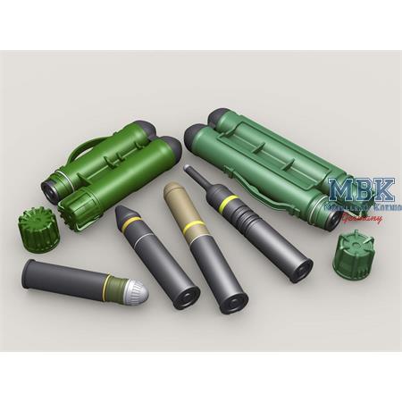 Carl-Gustaf Twin Containers and Ammunition set