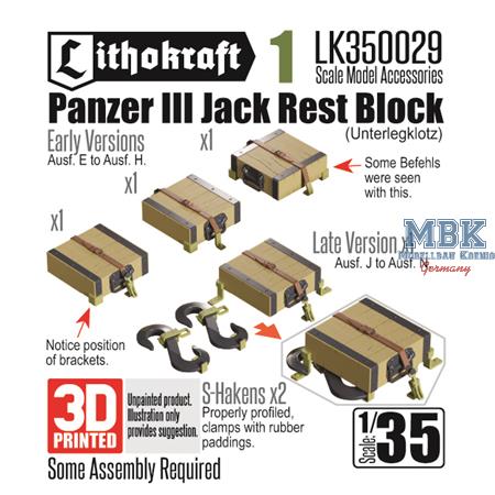 Panzer III Jack Rest Block (Part 1)