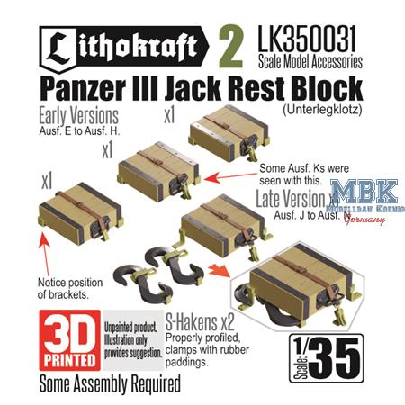 Panzer III Jack Rest Block (Part 2)