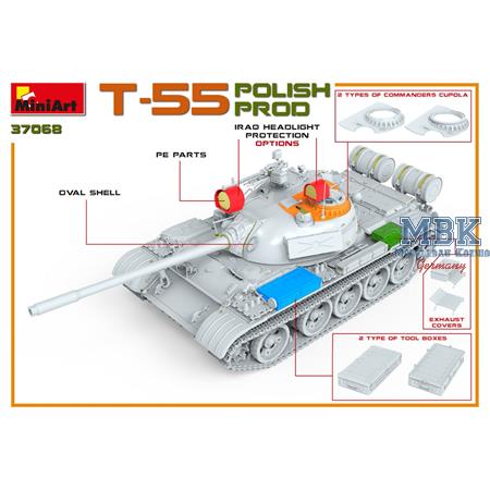 T-55 POLISH PRODUCTION