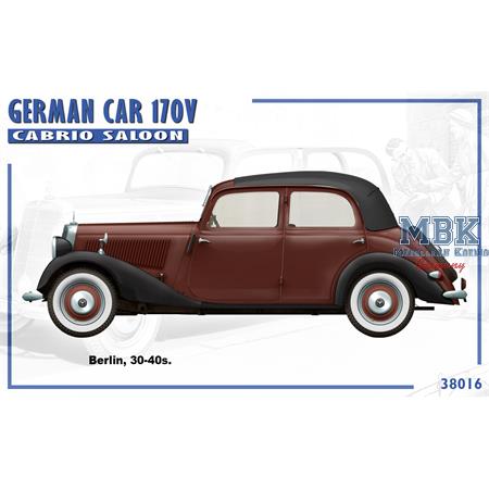 German car 170V Cabrio Saloon