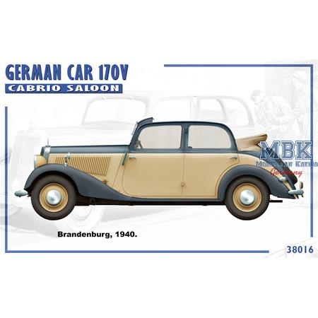 German car 170V Cabrio Saloon