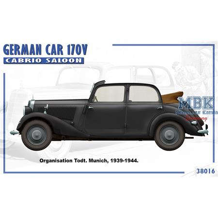 German car 170V Cabrio Saloon