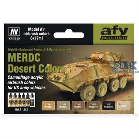 Model Air Set MERDC Desert Colors
