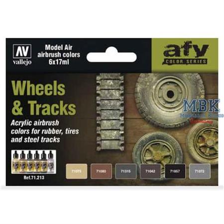 Model Air Set Wheels & Tracks