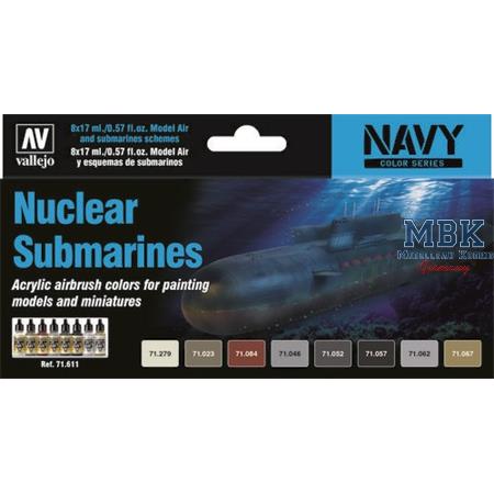 Model Air Set Nuclear Submarines
