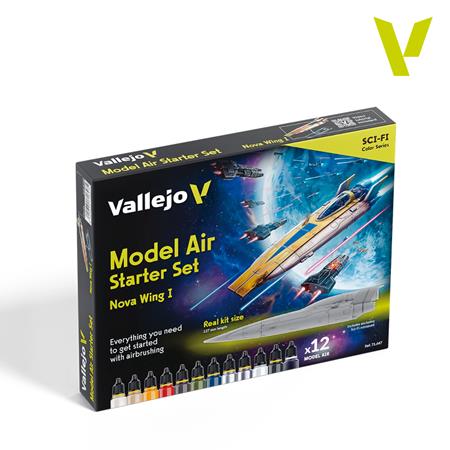 Model Air Starter Set for SCI-FI (12 + Figure)