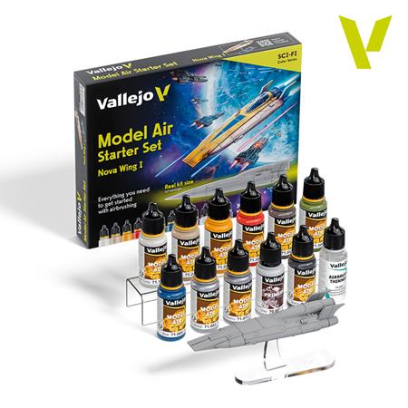 Model Air Starter Set for SCI-FI (12 + Figure)