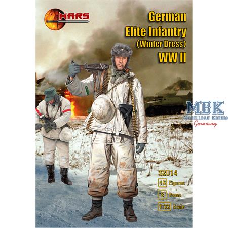 German Elite Troops in winter troops WWII