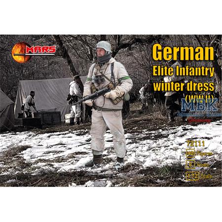German Elite Infantry in winter uniforms (WWII)