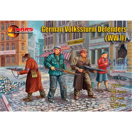 German Volkssturm Defenders (WWII)