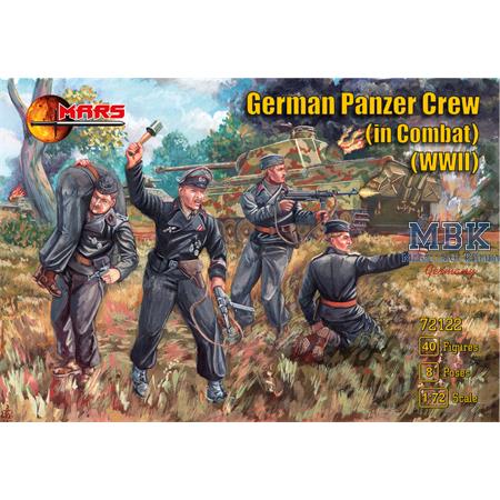 German Panzer crew in combat (WWII)