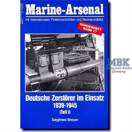 Deutsche Zerstörer im Einsatz 1939-1945 (Teil 1)