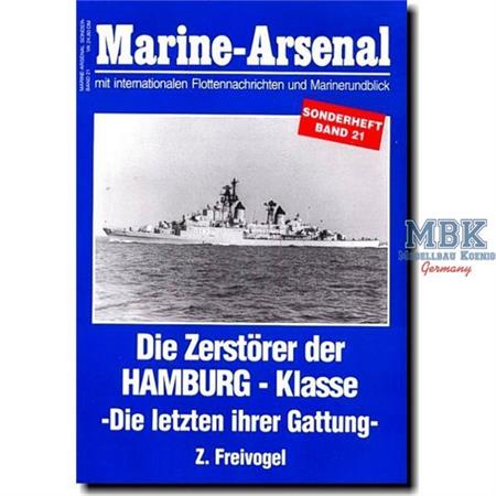 Die Zerstörer der HAMBURG-Klasse -Die letzten ihre