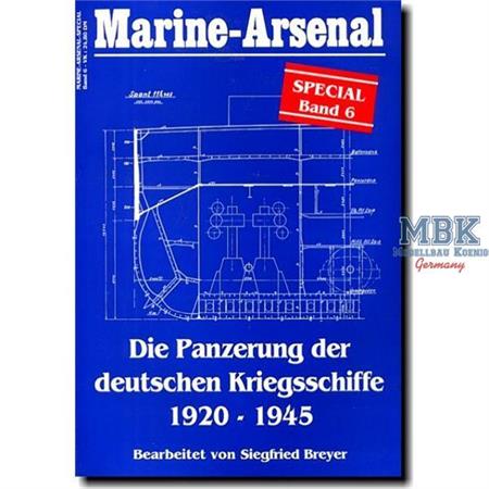 Die Panzerung der deutschen Kriegsschiffe 1920-194