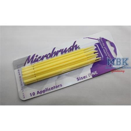 Microbrush Applicators Yellow / Fine 10 pack