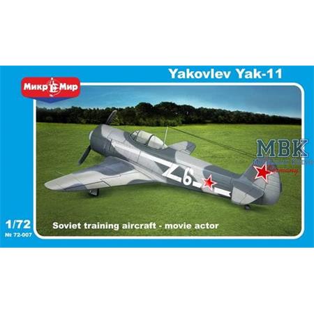 Yak-11 Soviet training aircraft - movie actor