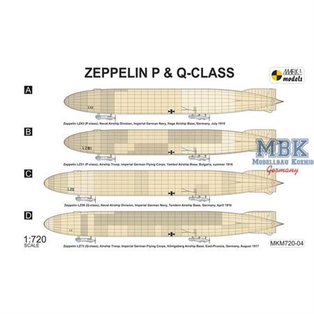 Zeppelin P & Q-class 'Night Intruders' (2in1)