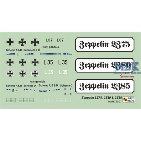 Zeppelin R-class 'Super-Zeppelin'  1:720