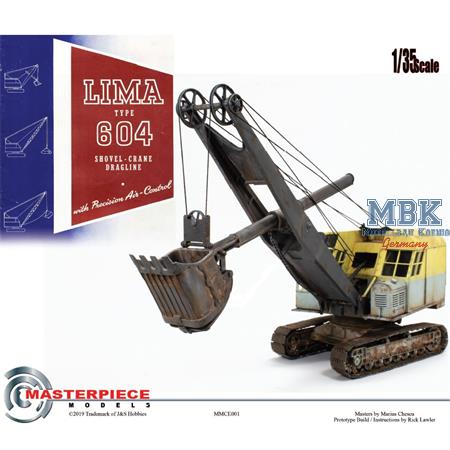 LIMA 604 Construction Shovel Kit/ Bagger 1:35