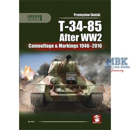T-34-85 After WW2: Camouflage & Markings 1946-2016