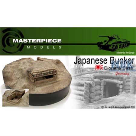Japanese log bunker base  1:35
