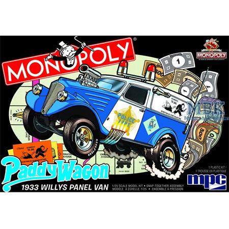 1933 Willys Panel Paddy Wagon (Monopoly)