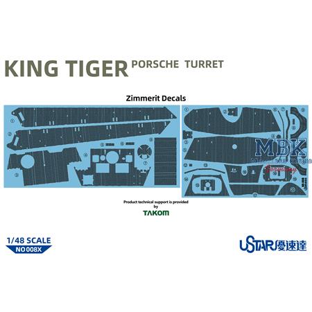 King Tiger Sd.Kfz.182 Porsche Turret w/interior