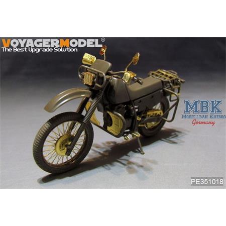 GSDF XLR250 Military Motorcycle (for Tamiya)