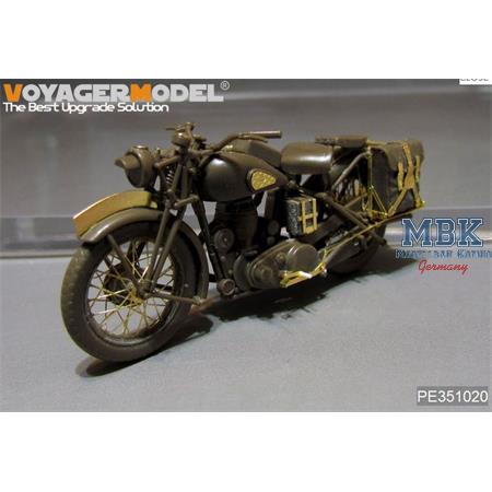 B.S.A M20 Military Motorcycle (for Tamiya)