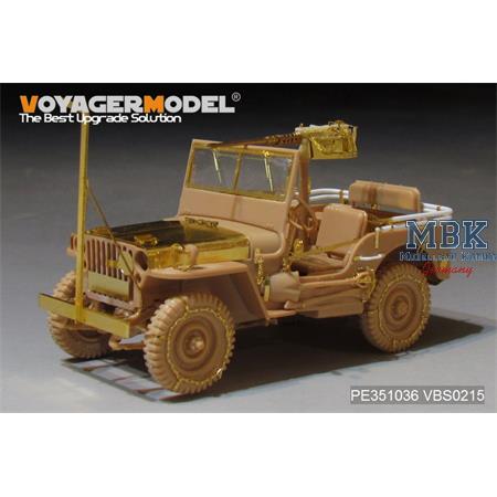 U.S. Jeep Willys MB upgrade set (Meng)