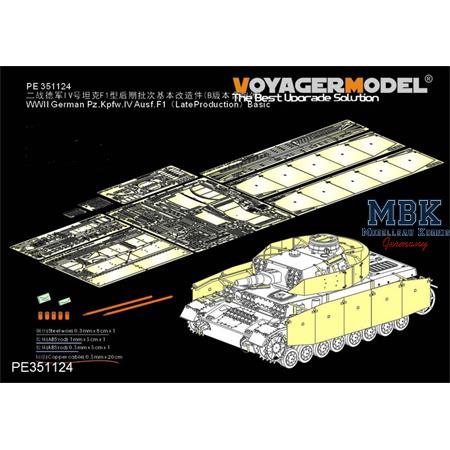 Pz.Kpfw.IV Ausf.F1(Late) Basic (Tamiya 35374)