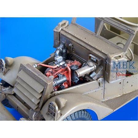 M3 Scout Car - engine set